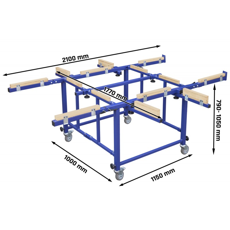 Mobiler Arbeitstisch CORMAK ST2118 klappbar | Hersteller CORMAK