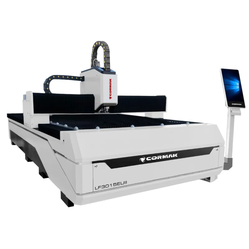 Offene Faserlaser Schneidmaschine CORMAK FIBER LF3015EP4 1500W