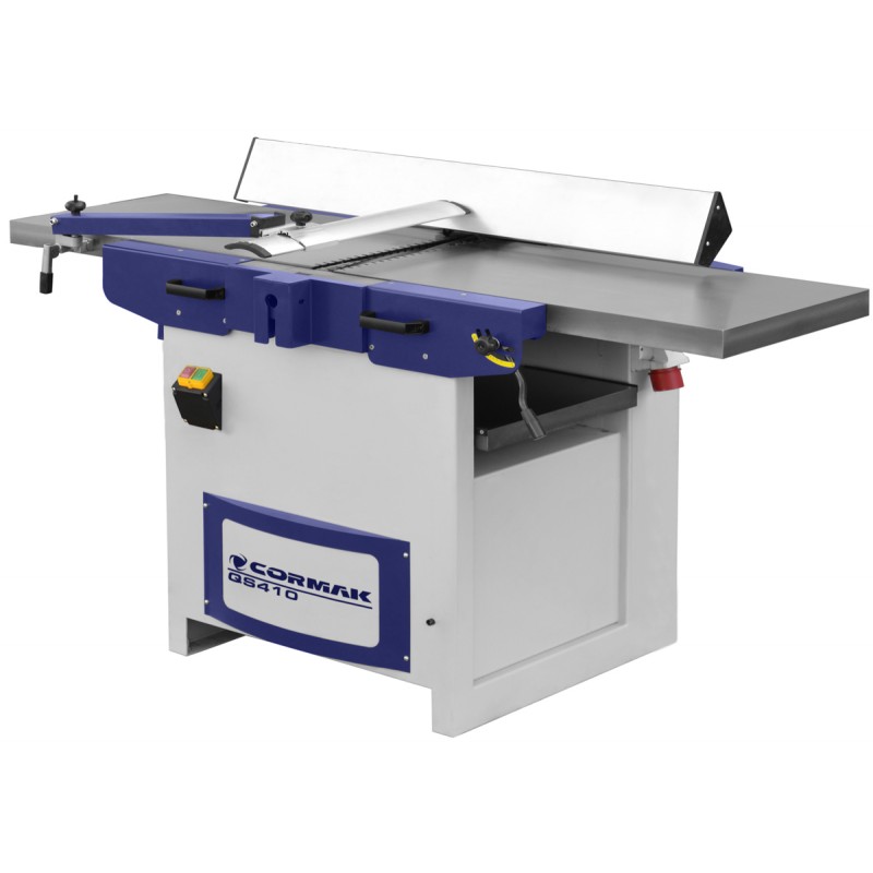 Abricht- und Dickenhobelmaschine CORMAK PT410S mit Spiralwelle + FM300 + Schlauch 3m