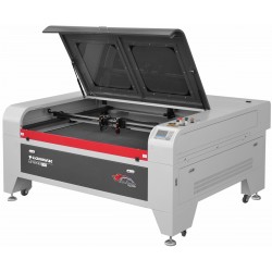 CO2-Laserschneid- und Graviermaschine CORMAK LC1612ZD2 – 2 Laserköpfe