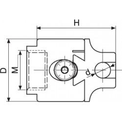 Ausdrehkopf-Satz CORMAK MK4 für Bohrungen 10–125mm