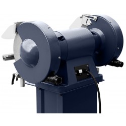 Industrie-Doppelschleifer CORMAK M300S mit Untergestell