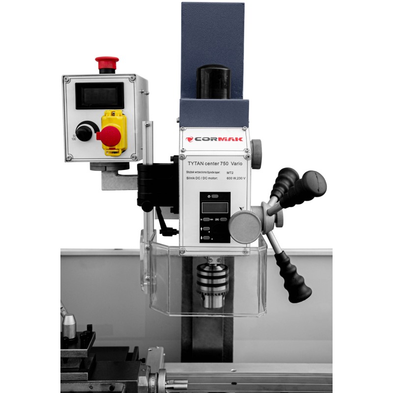 Dreh-Fräsmaschine CORMAK TYTAN Center 750 Vario DRO