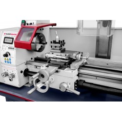 Dreh-Fräsmaschine CORMAK TYTAN Center 750 Vario + Drehmeißel + mitlaufende Körnerspitze