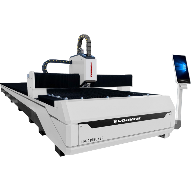 Offene Faserlaser Schneidmaschine CORMAK FIBER LF6015EU/EP 1000W