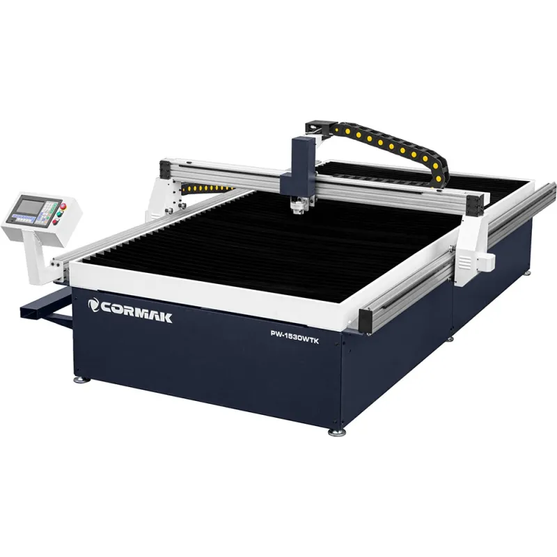 Plasmaschneidanlage CORMAK PW-1530 WTK 1500×3000 mit Wasserbett
