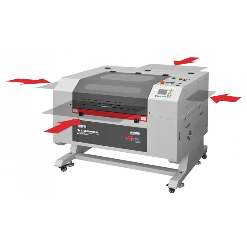 CO2-Laserschneid- und Graviermaschine CORMAK LC5070Z