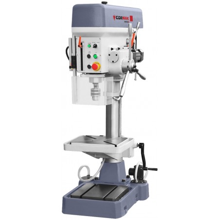 Tischbohrmaschine CORMAK WS32BC mit automatischem Vorschub und Kühlung
