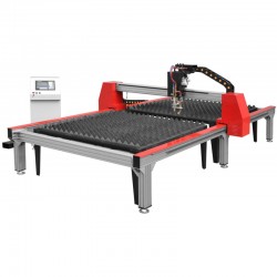 Plasma- und Brennschneidanlage CORMAK PW-1530 AST 1500×3000 + Kompressor Luft 1000 + Plasmaquelle SPARTUS ProCUT 125CNC