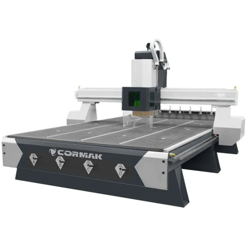 CNC-Fräsmaschine CORMAK C2131 ATC PREMIUM 2100x3200 mit automatischem Werkzeugwechsler