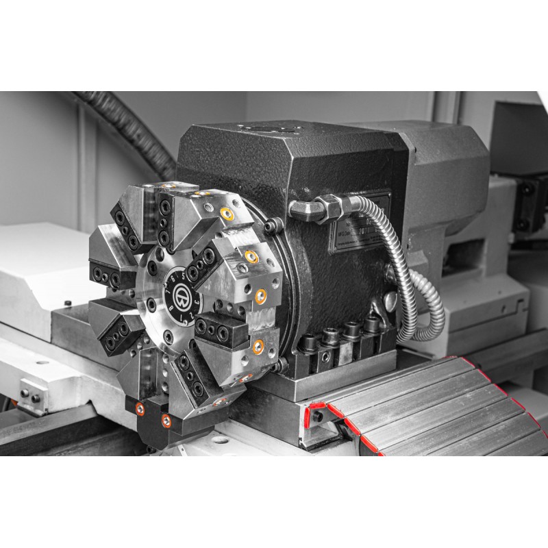 CNC-Drehmaschine CORMAK CKT360x750 mit manuellem Futter Siemens Sinumerik