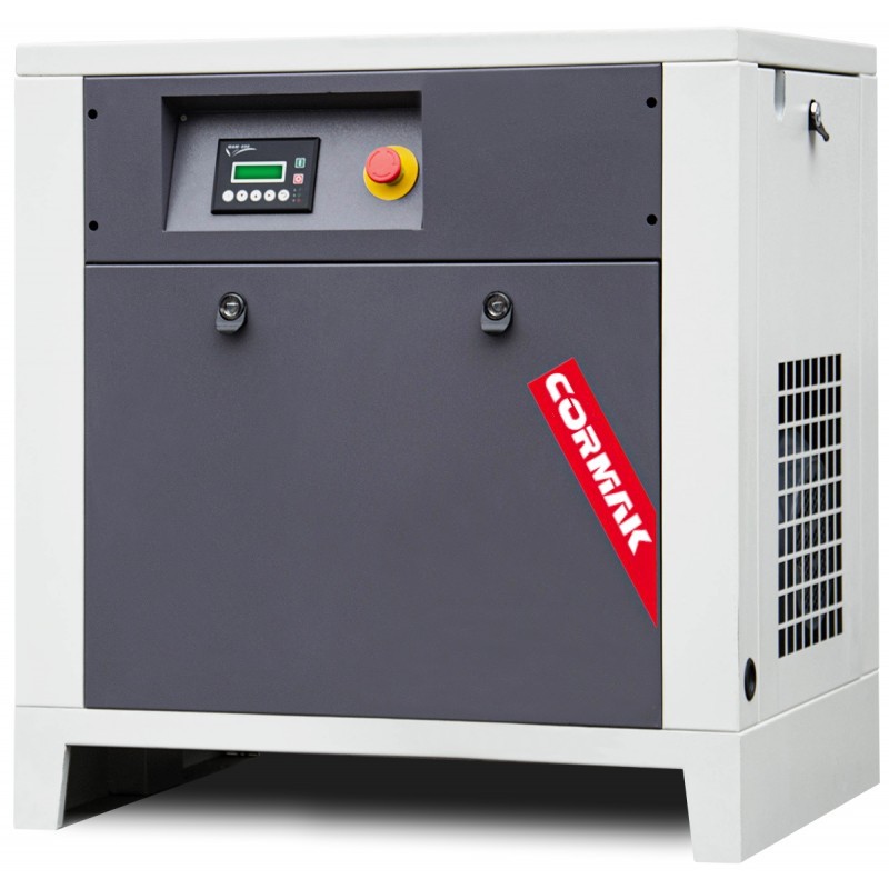 Schraubenkompressor mit 270L vertikalem Druckluftbehälter CORMAK LUFT 700 650L/min 5.5kW