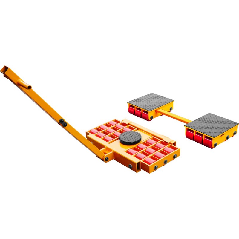 Schwerlast-Transportfahrwerk Set CORMAK WL18 + WF18 36t