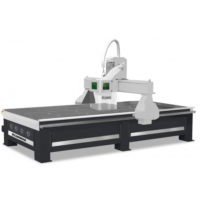 CNC-Fräsmaschine CORMAK C1520 PREMIUM 1500x2000 mit Hybridtisch