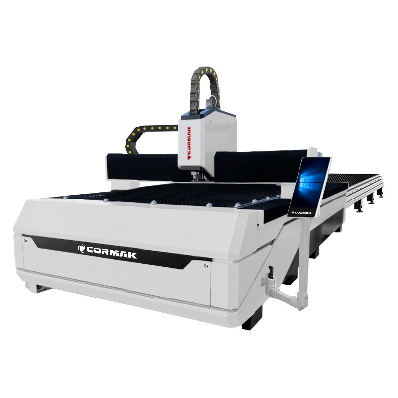 Faserlaser CORMAK FIBER LF3015EPT 2000W mit Wechseltisch