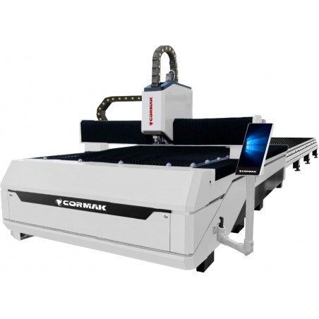 Faserlaser CORMAK FIBER LF3015EPT 2000W mit Wechseltisch
