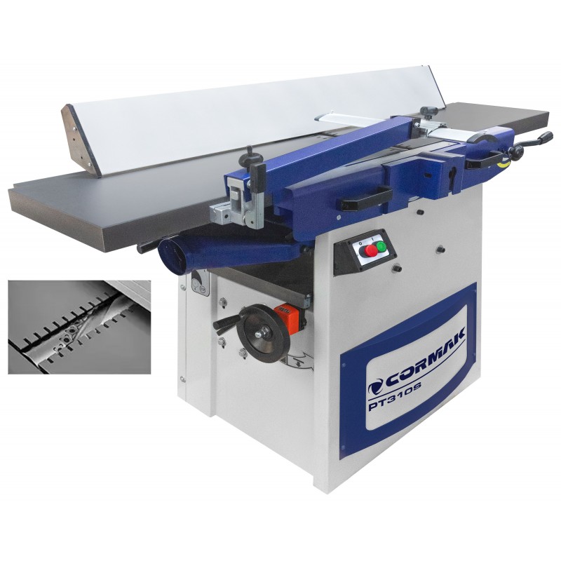 Abricht- und Dickenhobelmaschine CORMAK PT310S mit Spiralwelle