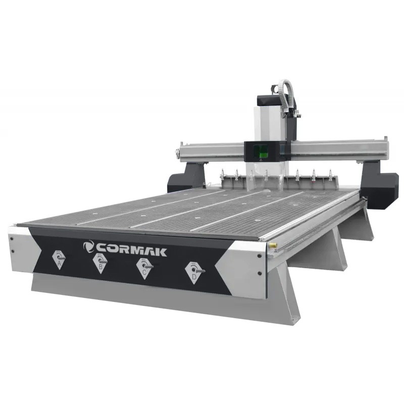 CNC-Fräsmaschine  4 ACHSEN PREMIUM (2150x3300) + Hybridtisch