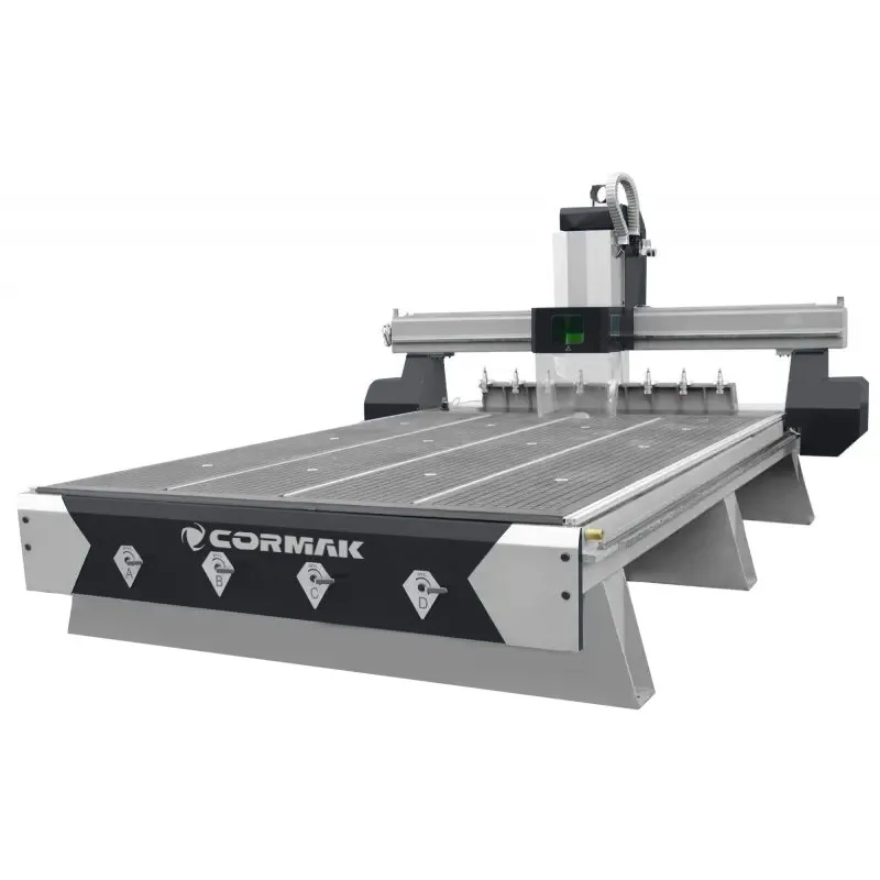 CNC-Fräsmaschine  4 ACHSEN PREMIUM (2150x3300) + Hybridtisch