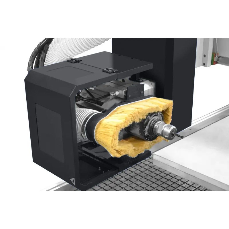 CNC-Fräsmaschine für Holz CORMAK C2040 ATC 4 ACHSEN PREMIUM 2150x4300 mit Hybridtisch