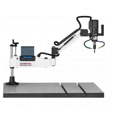 Elektrische Gewindeschneidmaschine CORMAK RGE36PWx1200 + Steckschlüsseladapter
