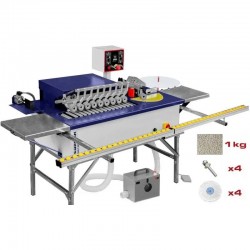Kantenanleimmaschine CORMAK EBM120 mit Absaugung + Kleber