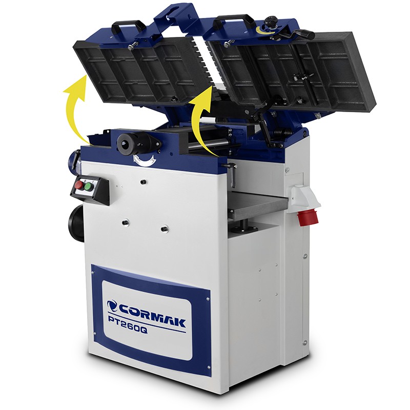 Abricht- und Dickenhobelmaschine CORMAK PT260Q 400V
