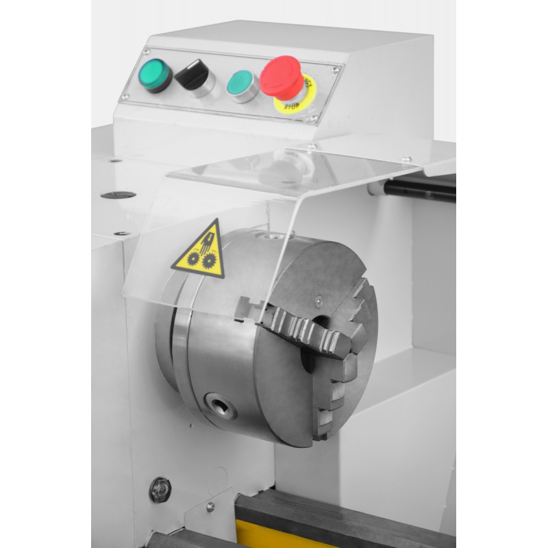 Konventionelle Universaldrehmaschine CORMAK 330 x 700 230V mit Untergestell + Drehmeißelsatz | Hersteller CORMAK