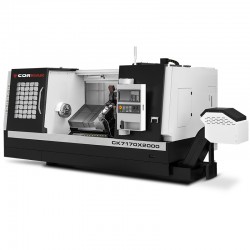 CNC-Drehmaschine CORMAK CK7160 x3000 Hydraulisches Futter 12 Werkzeuge Siemens Sinumerik 808D