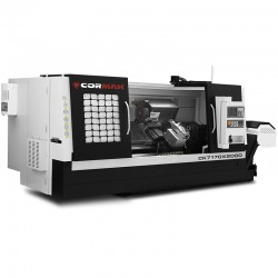 CNC-Drehmaschine CORMAK CK7160 x3000 Hydraulisches Futter 12 Werkzeuge Siemens Sinumerik 808D