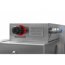 Nassstrahlkabine aus Edelstahl CORMAK KDPM190 INOX