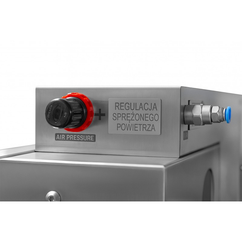 Nassstrahlkabine aus Edelstahl CORMAK KDPM190 INOX