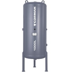 Hochdruck-Schraubenkompressor THEOR H1515.8 COMPACT 15kW - 14bar mit Kältetrockner und 1000L Druckluftbehälter für Faserlaser