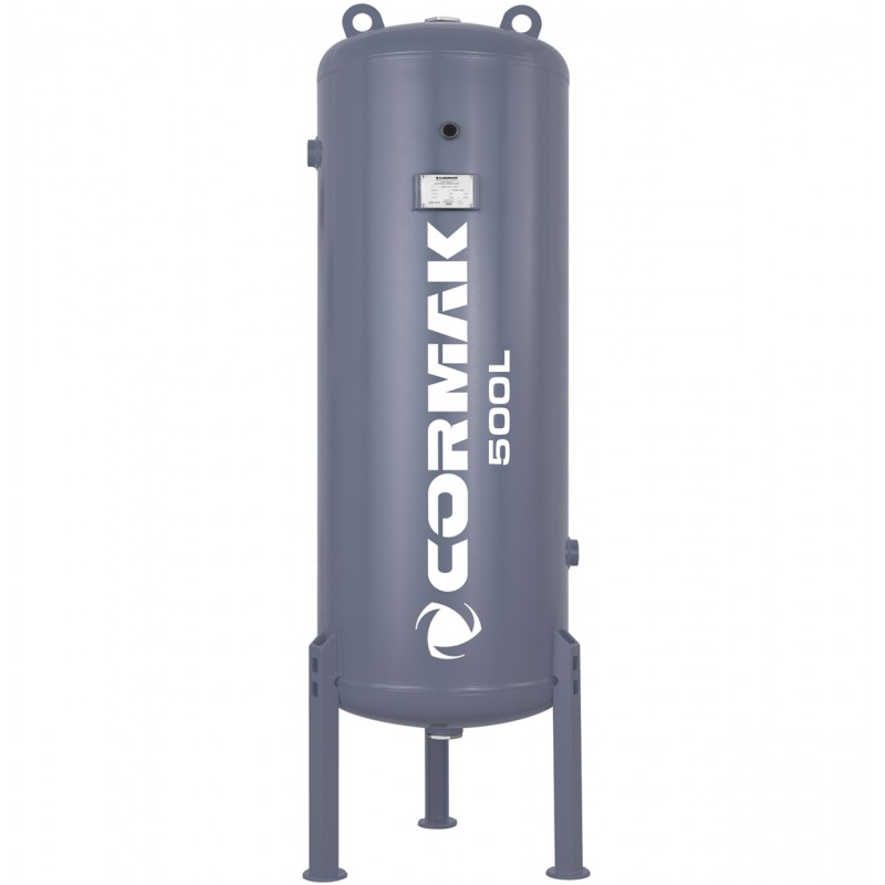 Schraubenkompressor mit 500L vertikalem Druckluftbehälter CORMAK LUFT 700 650L/min 5.5kW