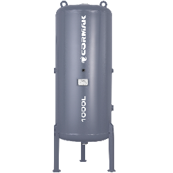 Satz Schraubenkompressor THEOR 20 INVERTER 15kW 2000L/min + Kältetrockner IZBERG N20S + 1000L vertikaler Druckluftbehälter