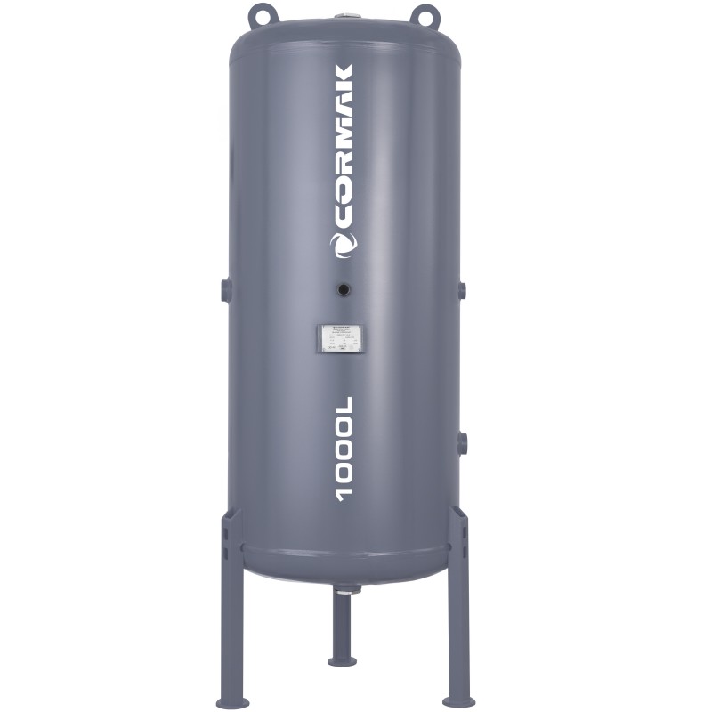 Schraubenkompressor mit Frequenzumrichter, Kältetrockner IZBERG N30S und 1000L Druckluftbehälter THEOR 30 3200L/min 22kW