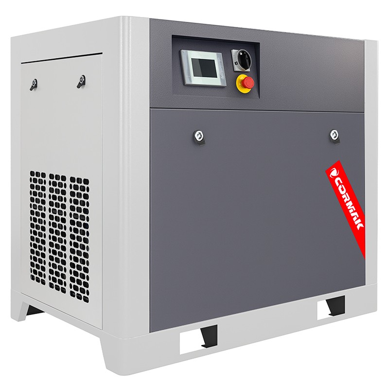 Schraubenkompressor mit Frequenzumrichter, Kältetrockner IZBERG N20S und 500L Druckluftbehälter LUFT 1500 1580L/min 11kW