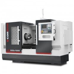 CNC-Drehmaschine CORMAK 400x750 mit hydraulischem Futter und Steuerung SIEMENS SINUMERIK