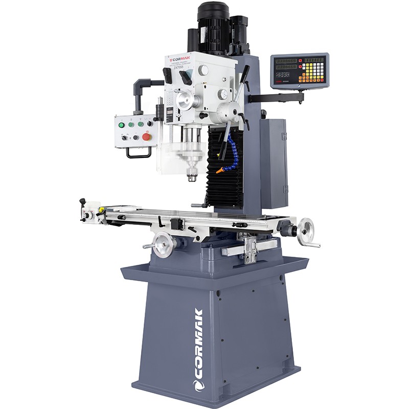 Fräs- und Bohrmaschine CORMAK ZX7055 DRO