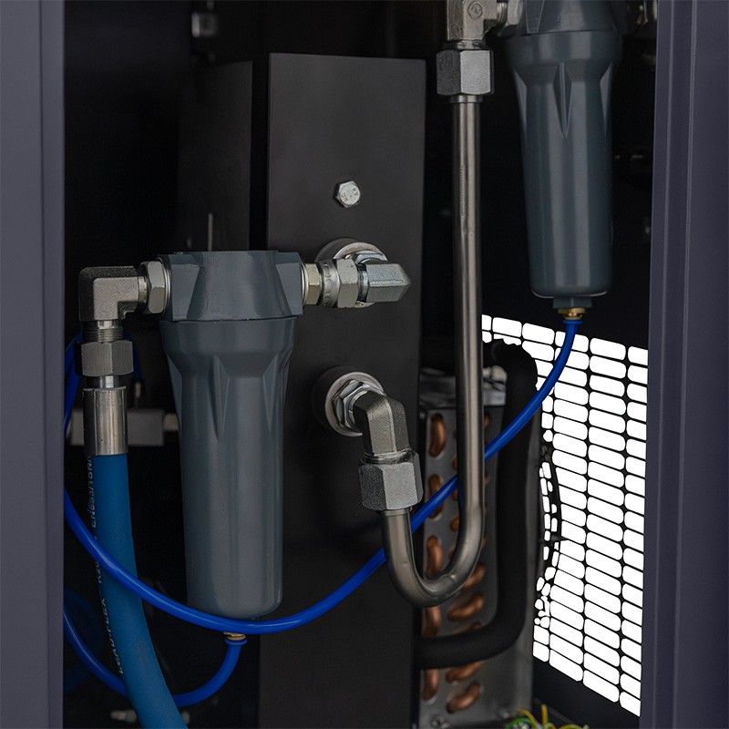 Schraubenkompressor mit Kältetrockner CORMAK LUFT 700 VSD+PM COMPACT 650L/min 5.5kW