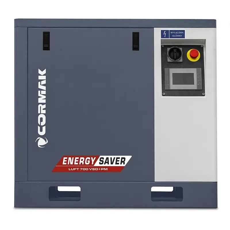 Schraubenkompressor LUFT700 VSD+PM 5,5kW Set 500L | CORMAK