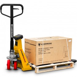 Wiegehubwagen CORMAK SP2500 SUPER mit elektronischer Waage (Tragkraft 2500kg)