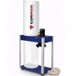 Absauganlage CORMAK FM340 230V + antistatischer Schlauch 3m