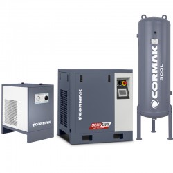Schraubenkompressor LUFT700 VSD+PM 5,5kW Set 500L | CORMAK