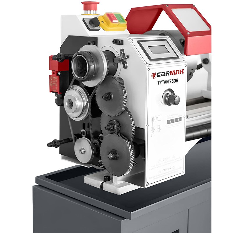 Konventionelle Universaldrehmaschine CORMAK TYTAN 220x750S VARIO 230V
