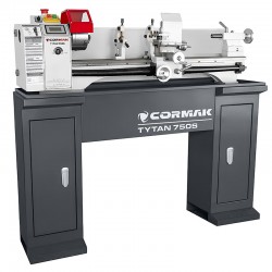 Universaldrehmaschine CORMAK TYTAN 220x750S VARIO 230V mit Untergestell