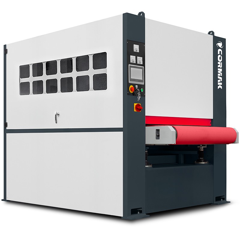 Breitbandschleif- und Entgratmaschine CORMAK SG1000SD für Metall | CORMAK