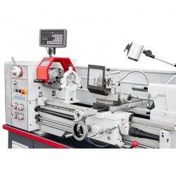 Konventionelle Universaldrehmaschine CORMAK TORNADO 400x1000 + Drehmeißel + mitlaufende Spitze
