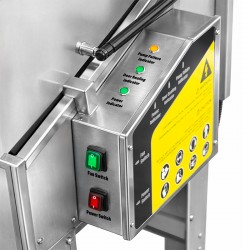 Nassstrahlkabine INOX CORMAK KDMP400 | CORMAK