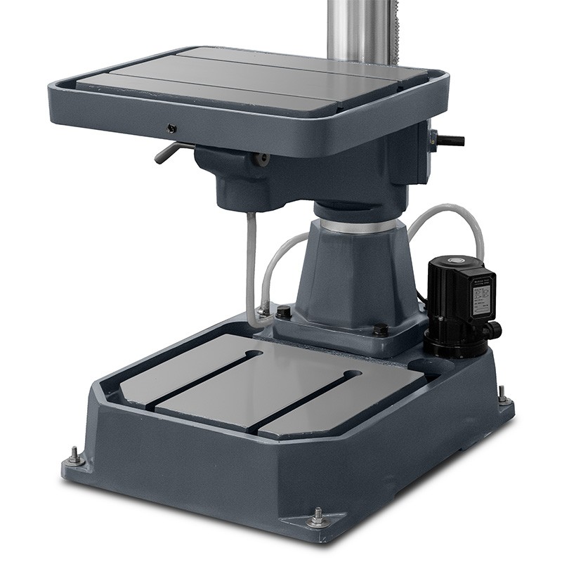 Industrielle Getriebe-Säulenbohrmaschine CORMAK ZS-40B mit Automatikvorschub + Gewindeschneidhalter-Set